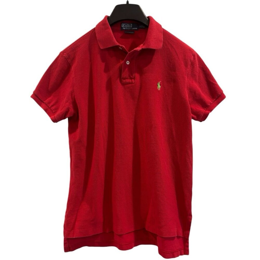 Polo by Ralph Lauren Red Polo Shirt Men’s‎ Medium Classic Fit 🌟